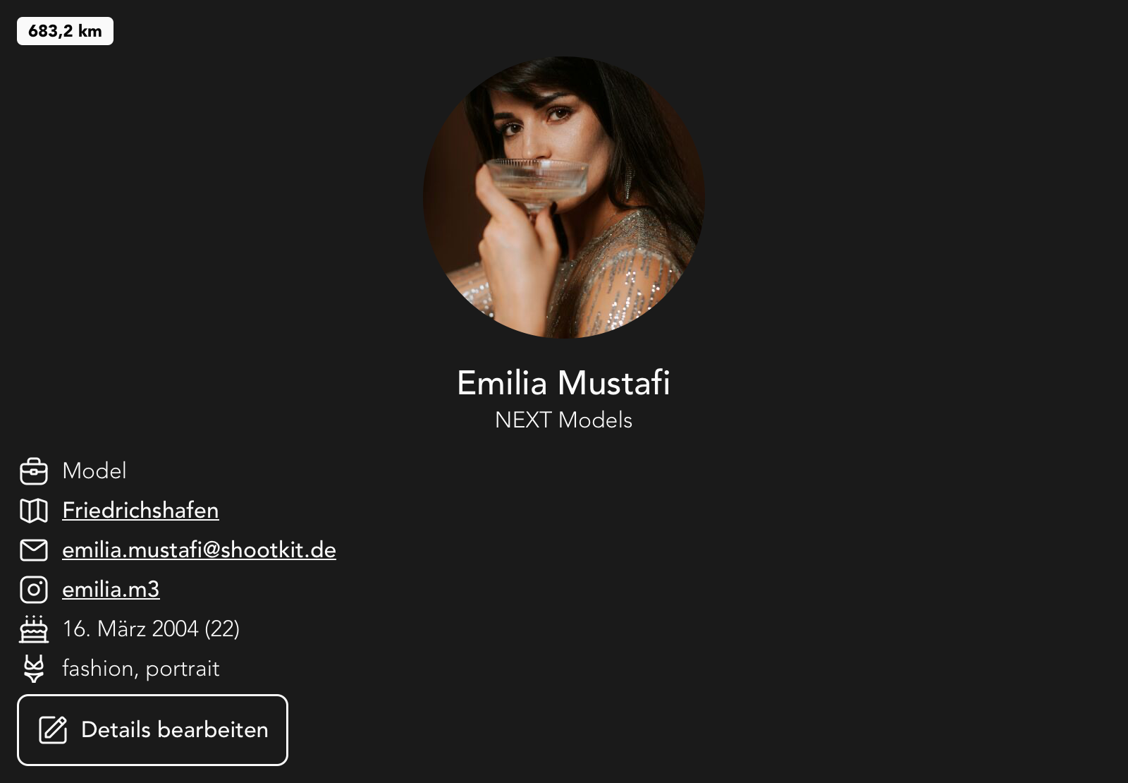 Kontakt Metadaten