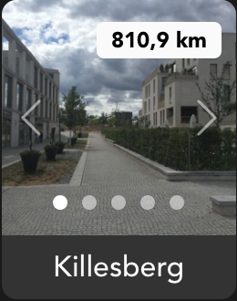 Eintrag aus der Location Übersicht