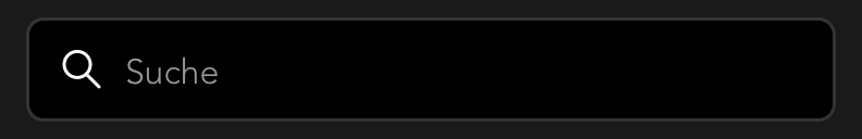Suchfeld in der Outfit Übersicht