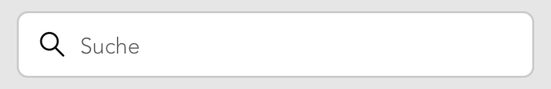 Suchfeld in der Outfit Übersicht