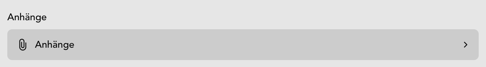 Anhang Widget in der Fotoset Detailansicht