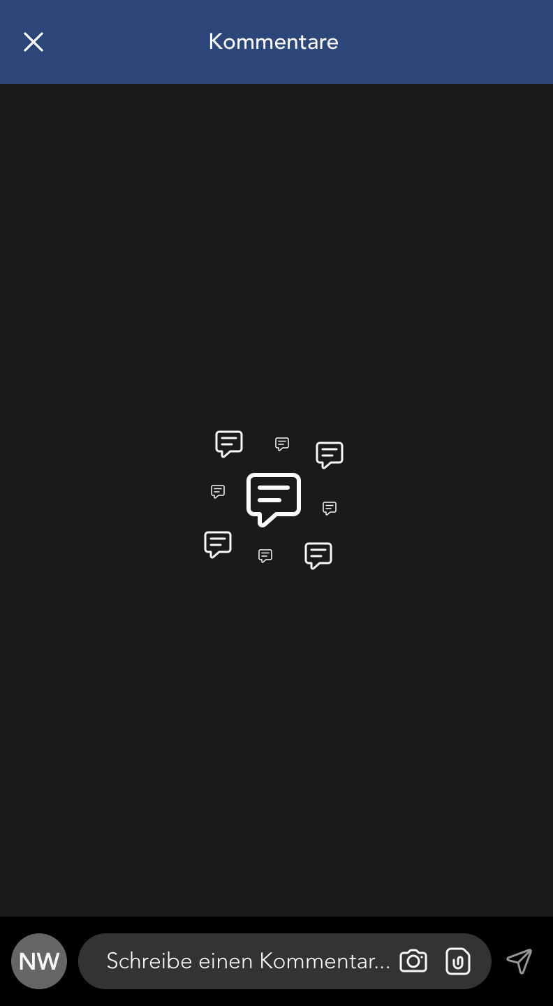 Kommentare Widget Fenster