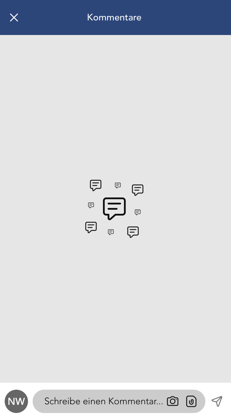 Kommentare Widget Fenster